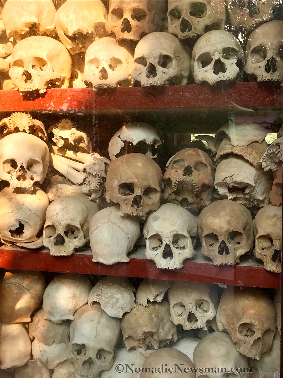 Human remains of the Killing Fields