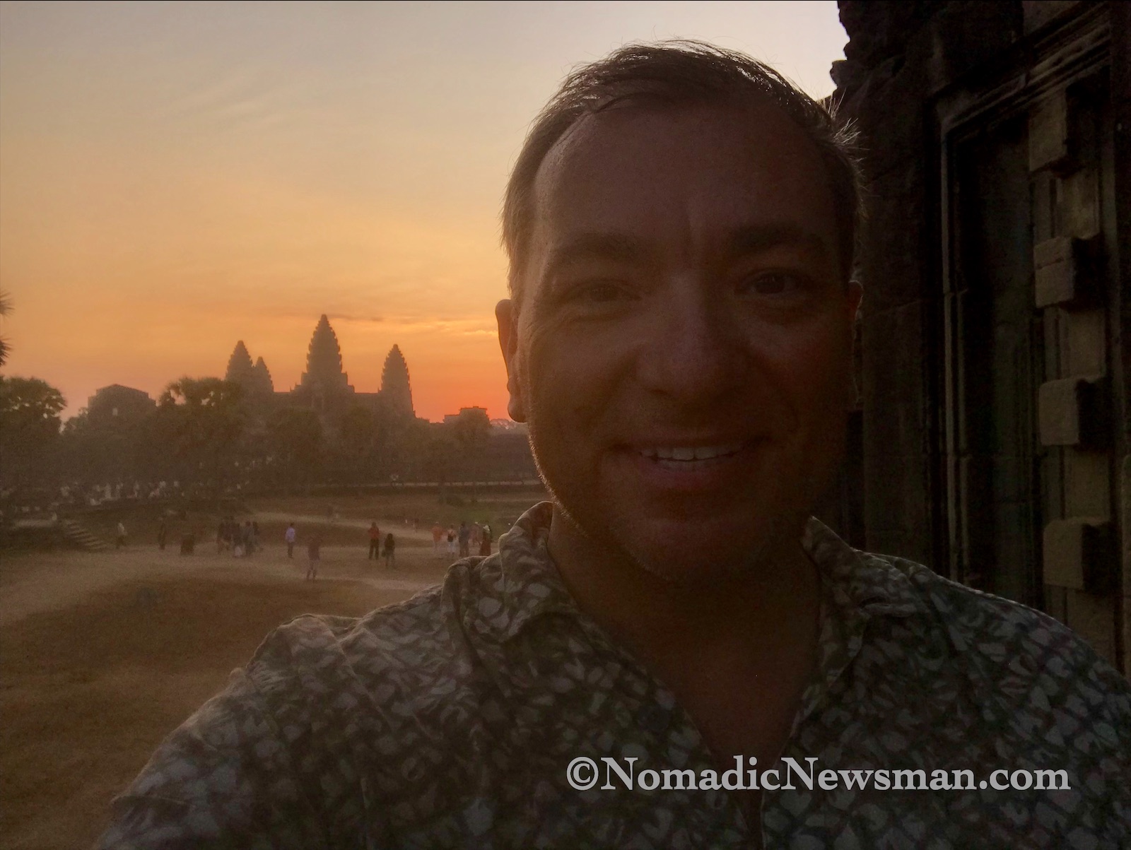 Joey at Angkor Wat