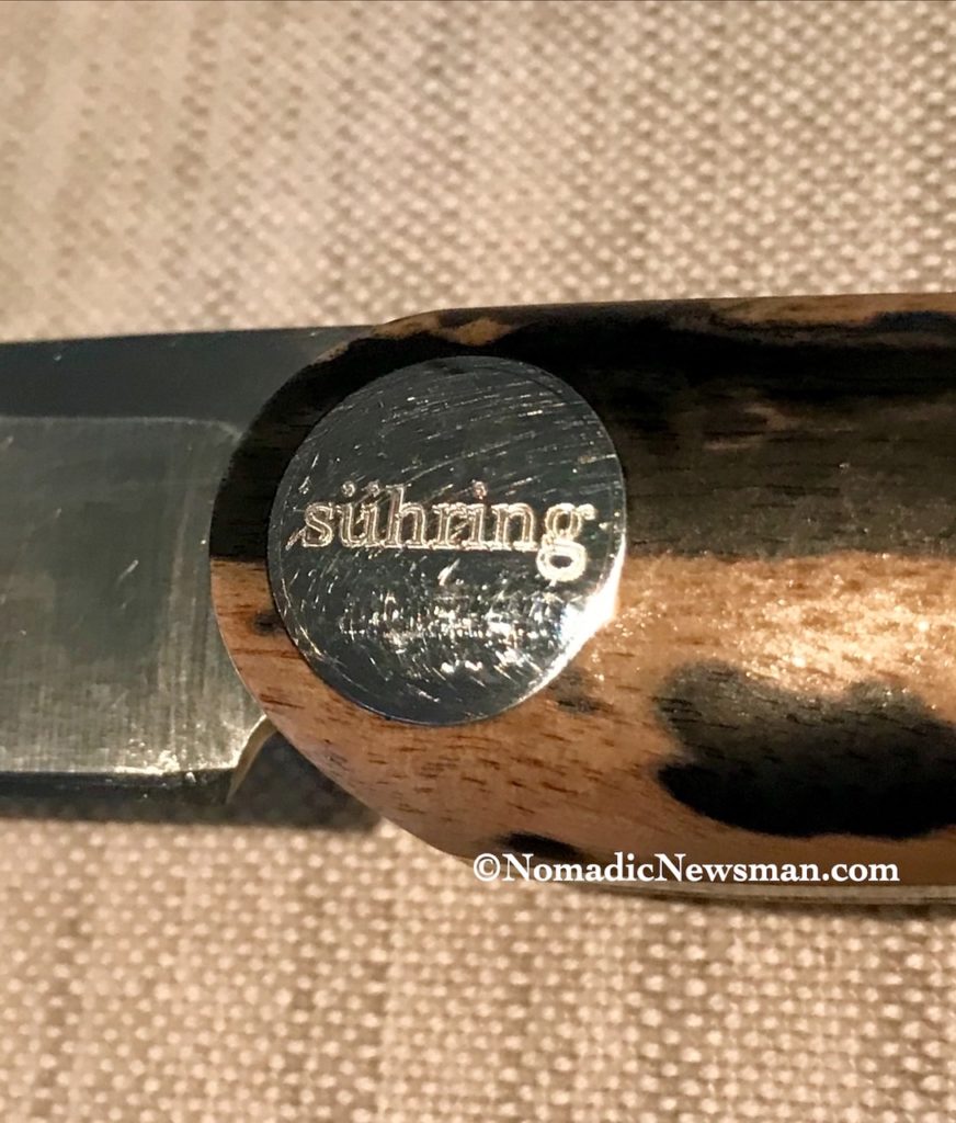 Suhring personalized knife